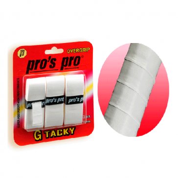 Pro's Pro GTacky Białe 3szt. Pro's Pro GTacky Białe 3szt.
