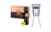 Zestaw Wilson US Open + Spintex Kosz 75