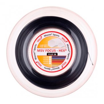 MSV Focus-Hex Plus 38 (1.25) 200m Czarny MSV Focus-Hex Plus 38 (1.25) 200m Czarny