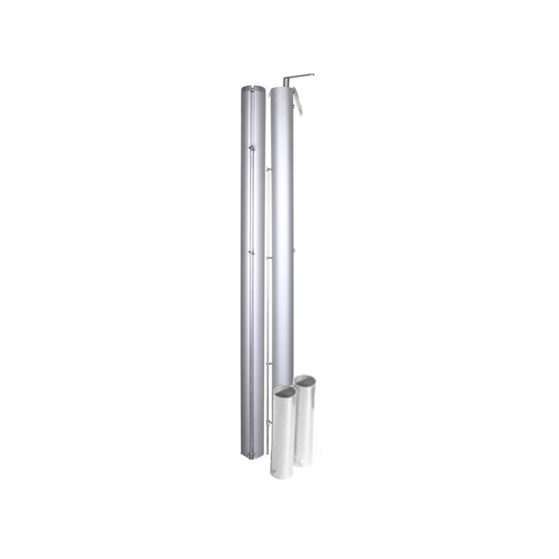 Słupki Aluminiowy 83mm Okrągłe z Tulejami