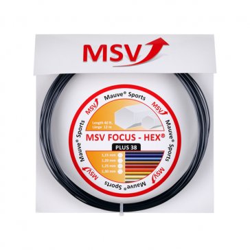 MSV Focus-Hex Plus 38 (1.25) 12m Czarny MSV Focus-Hex Plus 38 (1.25) 12m Czarny