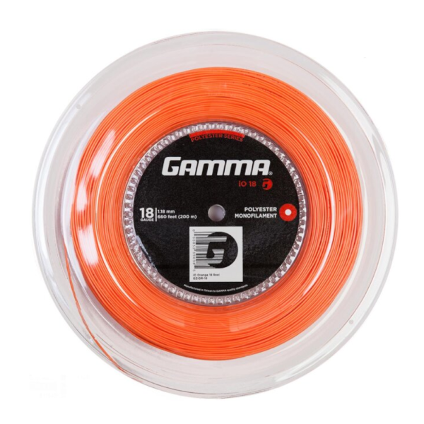 Gamma iO 1.18mm 200m - Naciąg Tenisowy