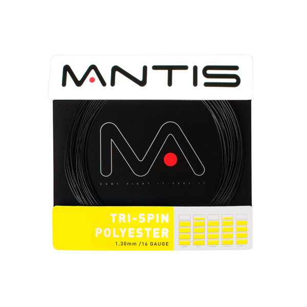 Mantis Tri-Spin Polyester 1.30mm 12m - Naciąg Tenisowy