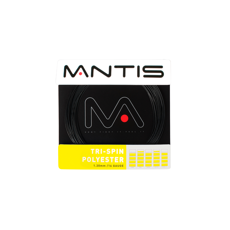 Mantis Tri-Spin Polyester 1.30mm 12m - Naciąg Tenisowy