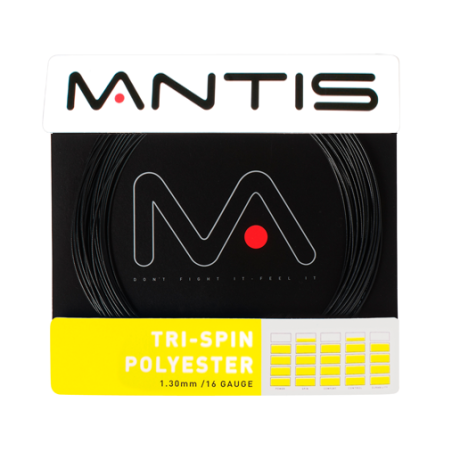 Mantis Tri-Spin Polyester 1.30mm 12m - Naciąg Tenisowy