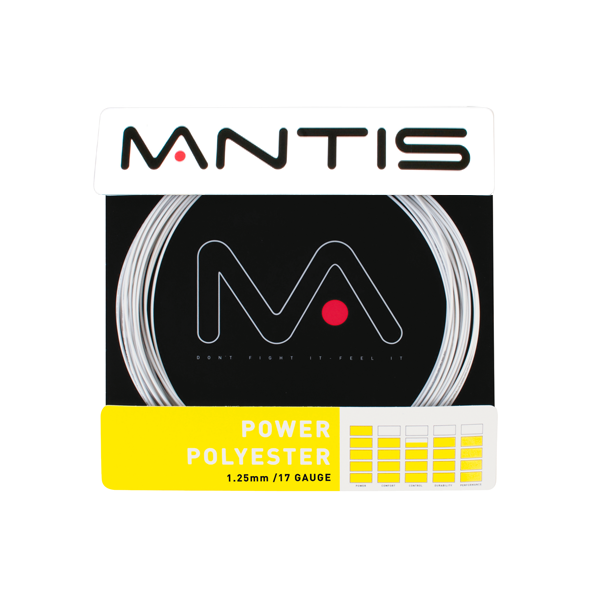 Mantis Power Polyester  1.25mm 12m - Naciąg Tenisowy