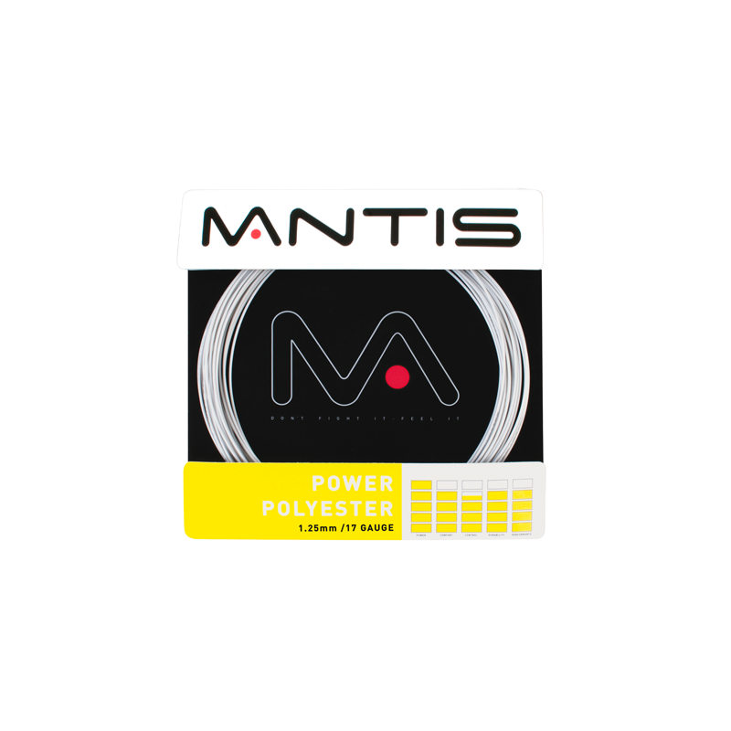 Mantis Power Polyester  1.25mm 12m - Naciąg Tenisowy