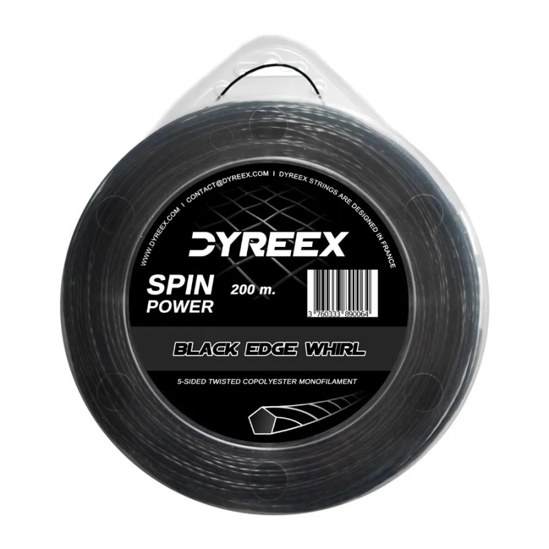 Dyreex Black Edge Whirl 1.30mm 200m - Naciąg Tenisowy