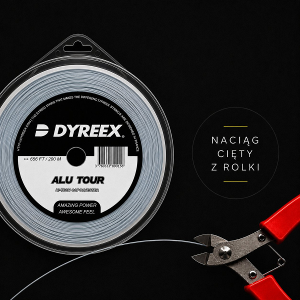 Dyreex Alu Tour 1.25mm 12m - Naciąg Tenisowy