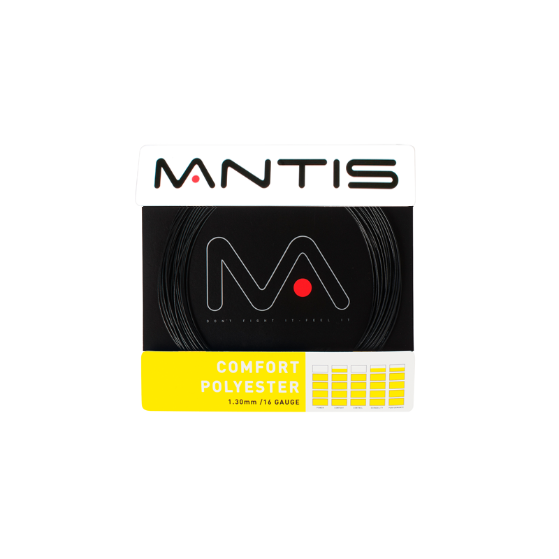 Mantis Comfort Polyester 1.30mm 12m - Naciąg Tenisowy