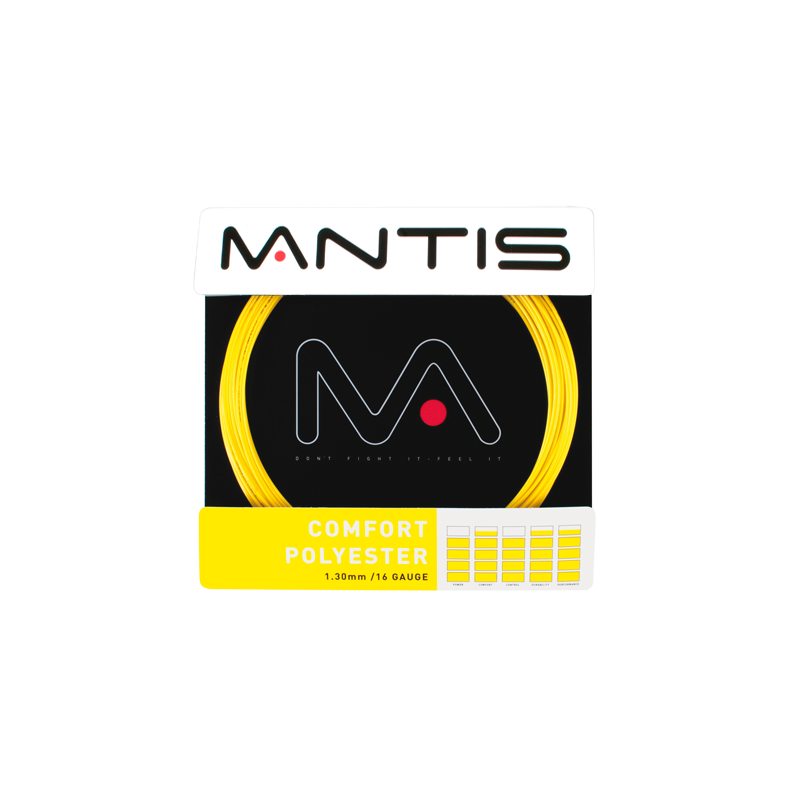 Mantis Comfort Polyester 1.30mm 12m - Naciąg Tenisowy
