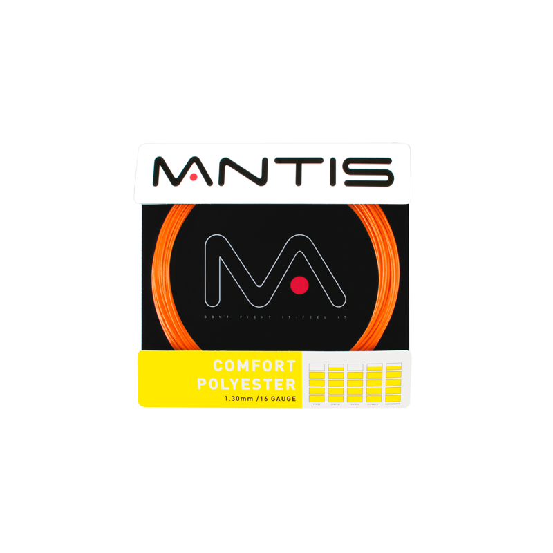 Mantis Comfort Polyester 1.30mm 12m - Naciąg Tenisowy