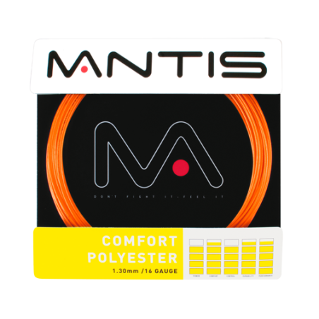 Mantis Comfort Polyester 1.30mm 12m - Naciąg Tenisowy