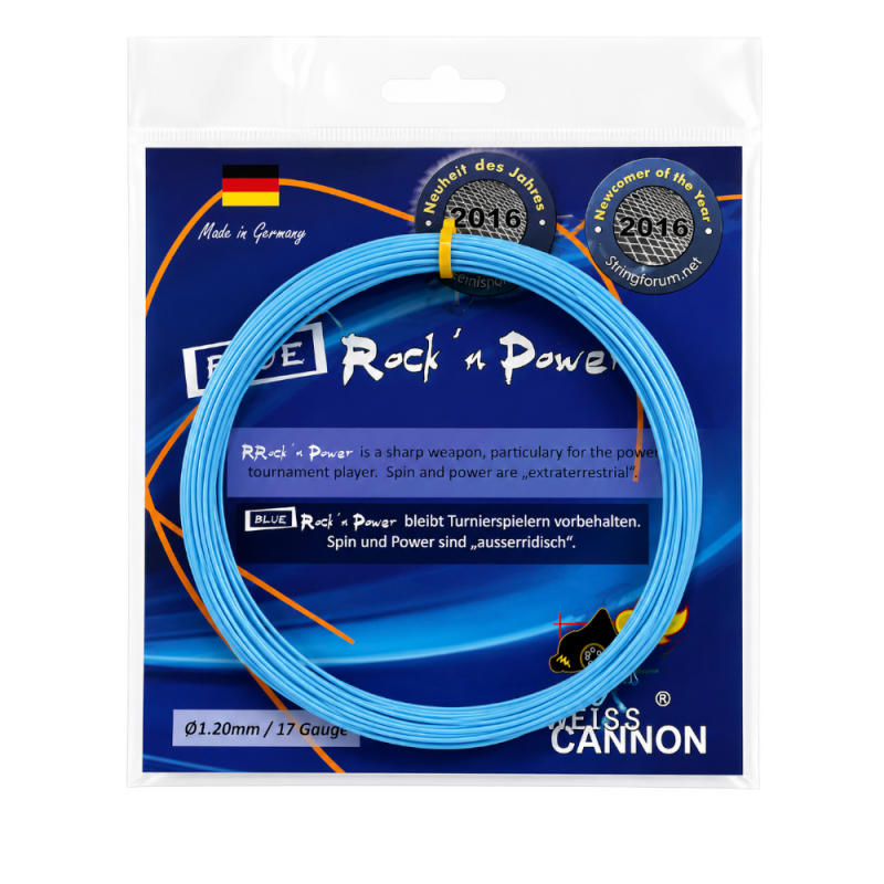Weiss Cannon Blue Rock'n Power 1.20mm 12m - Naciąg tenisowy