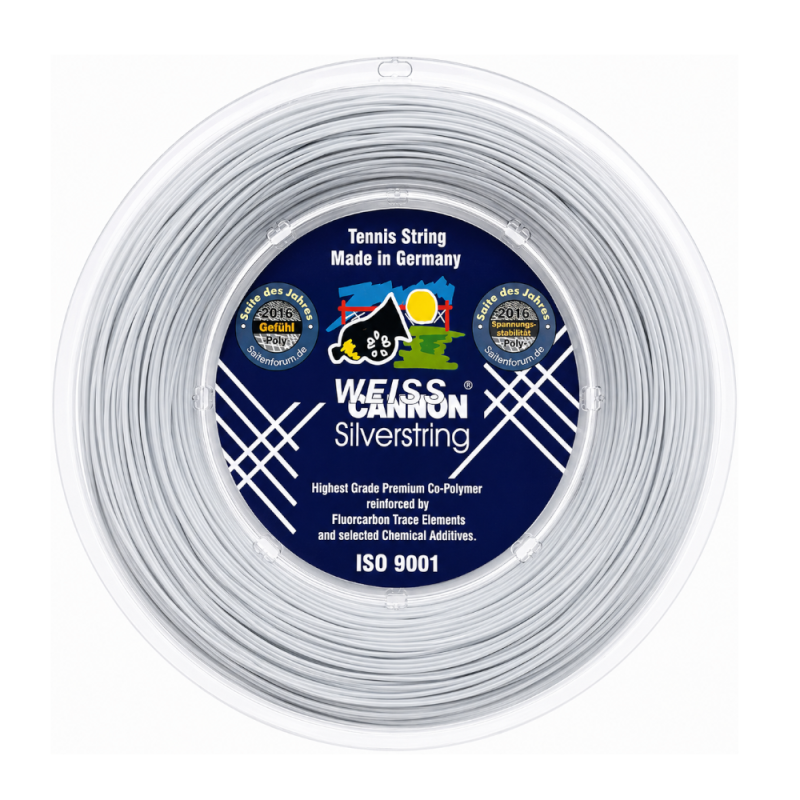 Weiss Cannon Silverstring 1.25mm 200m - Naciąg tenisowy