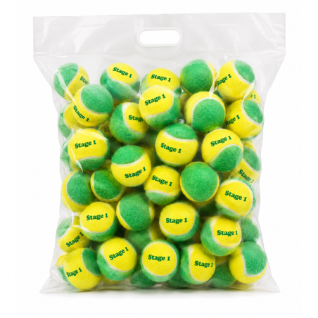 Spintex Stage 1 Mini Tenis 60 Piłki Worek