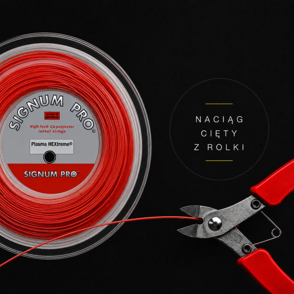 Signum Pro Plasma HEXtreme (1.25) 12m - Naciąg Tenisowy