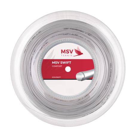MSV Swift 1.25mm 200m Biały - Naciąg Tenisowy