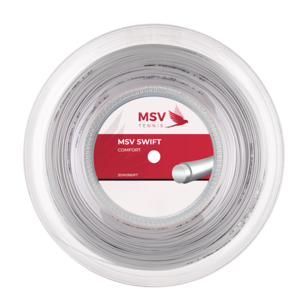 MSV Swift 1.30mm 200m Biały - Naciąg Tenisowy