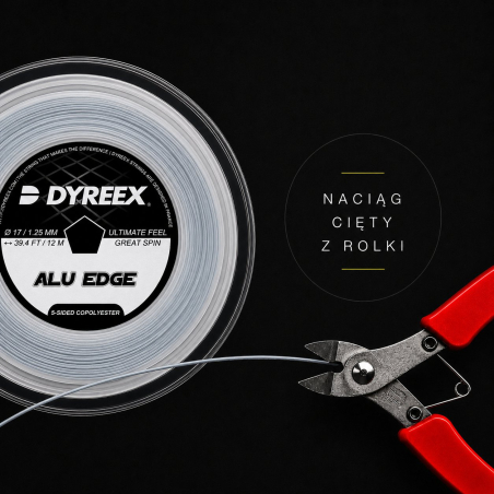 Dyreex Alu Edge 1.25mm 12m - Naciąg Tenisowy