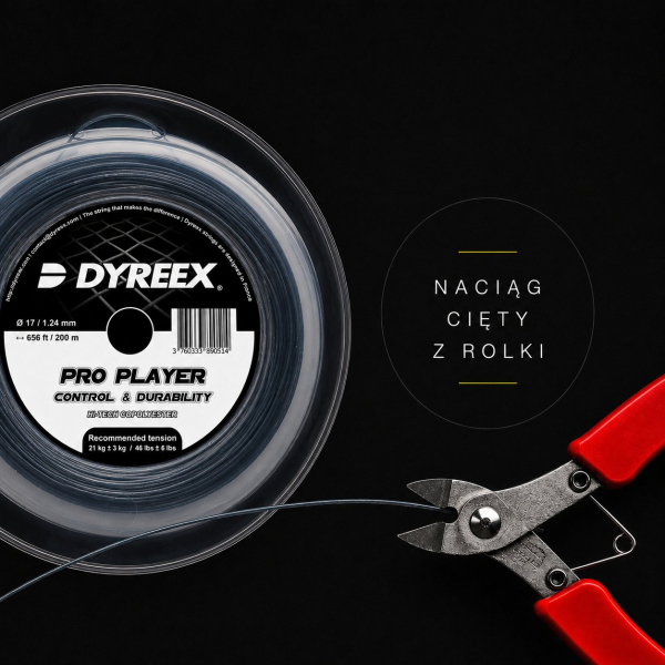Dyreex Pro Player 1.24mm 12m - Naciąg Tenisowy
