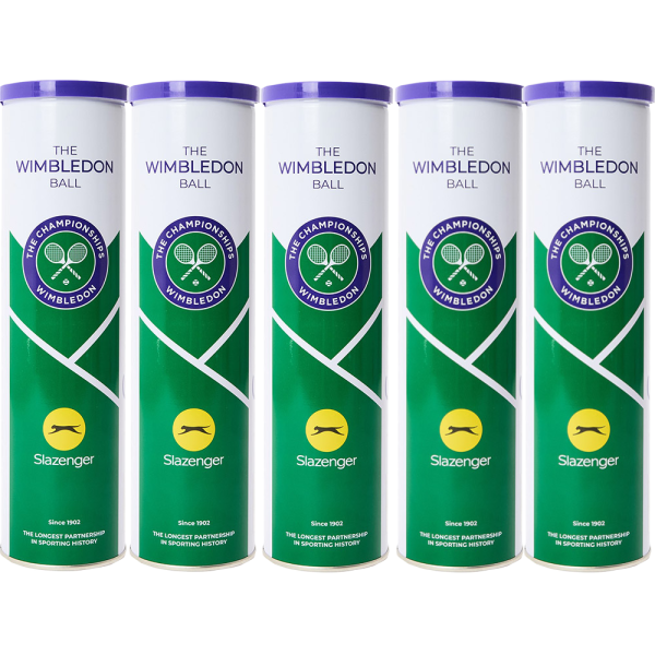 Slazenger Wimbledon 5 Puszek 20 Piłek
