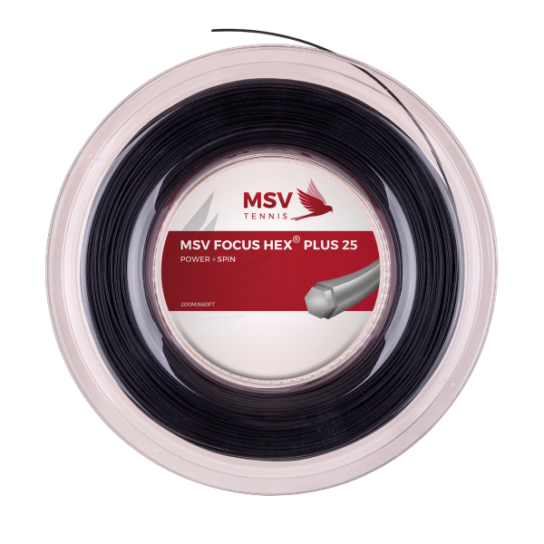 MSV Focus-Hex Plus 25 (1.25) 200m Czarny