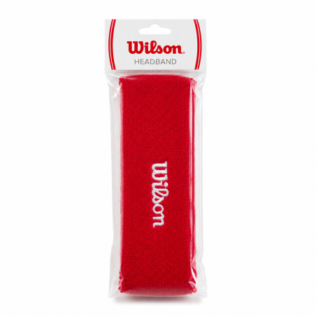 Opaska Wilson Headband Czerwona