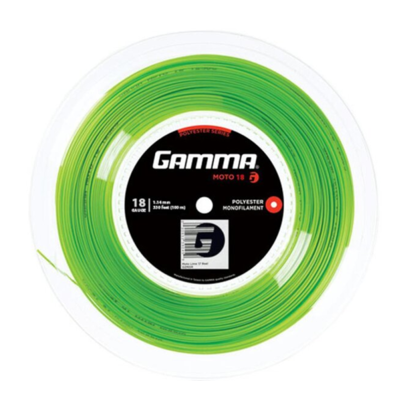 Gamma Moto 18 100m - Naciąg Tenisowy