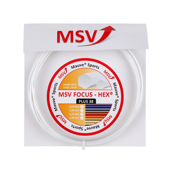 MSV Focus-Hex Plus 38 (1.25) 12m Biały