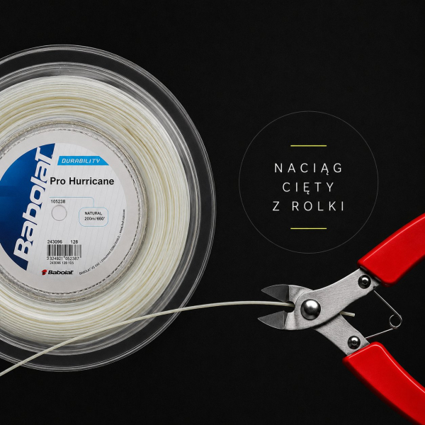 Babolat Pro Hurricane 1.25mm 200m - Naciąg Tenisowy