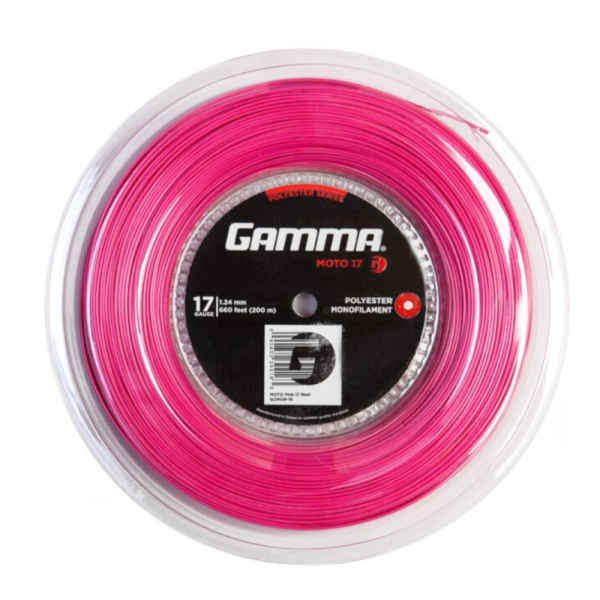 Gamma Moto 17 200m - Naciąg Tenisowy