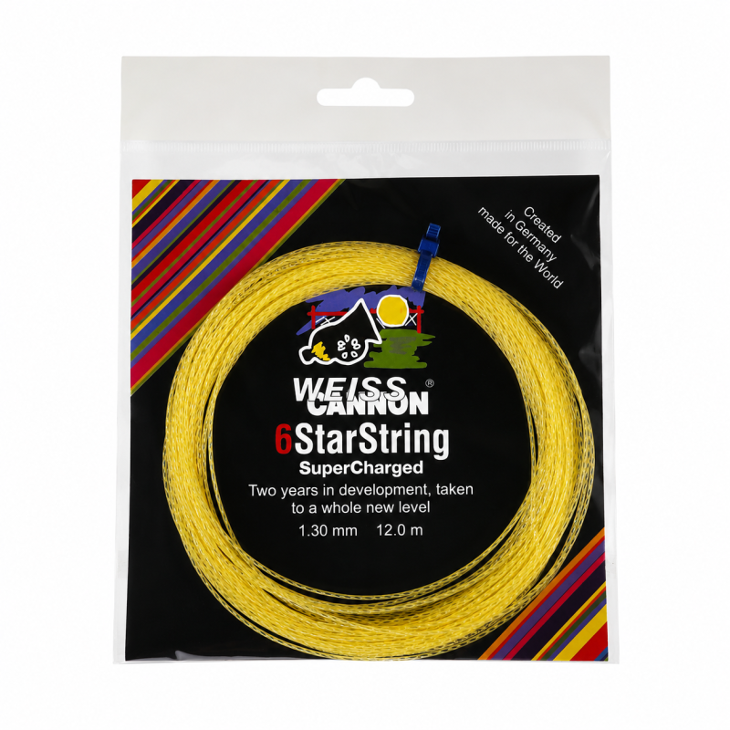 Weiss Cannon 6 Star String SuperCharged 1.30 mm - Naciąg Tenisowy