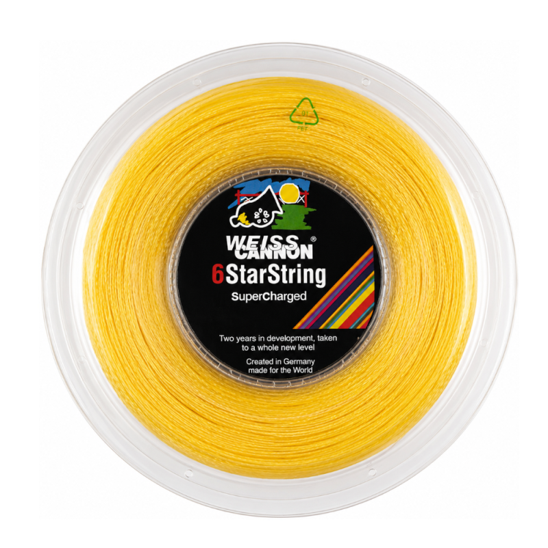 Weiss Cannon 6 Star String SuperCharged 1.30 mm - Naciąg Tenisowy