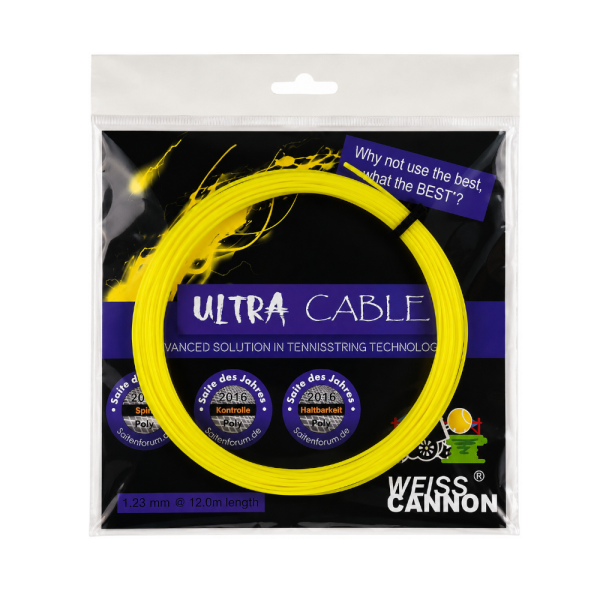 Weiss Cannon Ultra Cable 1.23mm 12m - Naciąg tenisowy