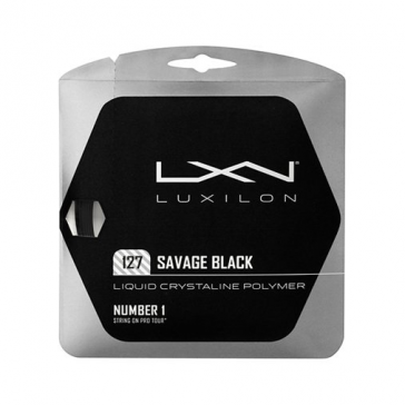 Luxilon Savage Czarny 12m