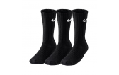 Nike Value Cotton Crew 3 Pary Czarne - L