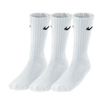 Nike Value Cotton Crew 3 Pary Białe - M