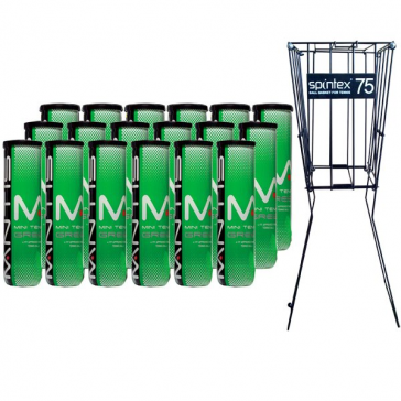 Zestaw Mantis Stage 1 Mini Tenis + Kosz Spintex 75